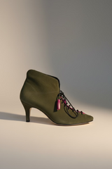 Zapato de cuero con taco 6,5 cm Maja Taco - Pia Martini Chile